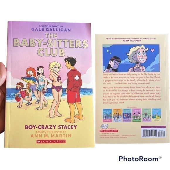 THE Baby-Sitters Club 7 - Boy Crazy Stacey (paperback) NEW - Picture 3 of 3
